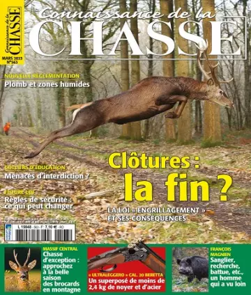 Connaissance De La Chasse N°563 – Mars 2023 [Magazines]