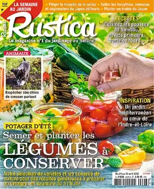 Rustica N°2626 Du 24 au 30 Avril 2020 [Magazines]