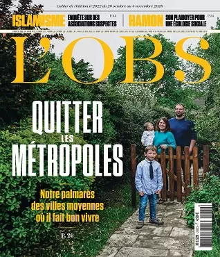 L’Obs N°2922 Du 29 Octobre 2020 [Magazines]