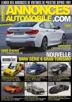 Annonces Automobile.com N°293 - Aout 2017 [Magazines]