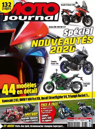 Moto Journal - 7 Novembre 2019 [Magazines]