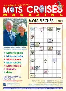 Mots Croisés Magazine N.3125 - 25 Juillet 2024 [Magazines]