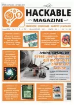 Hackable Magazine N°20 - Septembre-Octobre 2017  [Magazines]