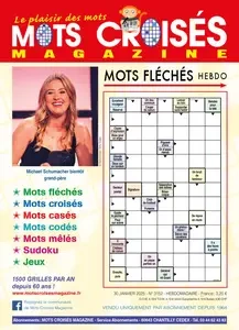 Mots Croisés Magazine N.3152 - 30 Janvier 2025 [Magazines]