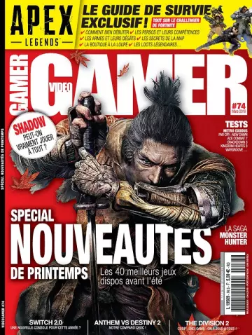 Video Gamer N°74 – Mars 2019 [Magazines]