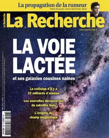 La Recherche N°546 – Avril 2019 [Magazines]