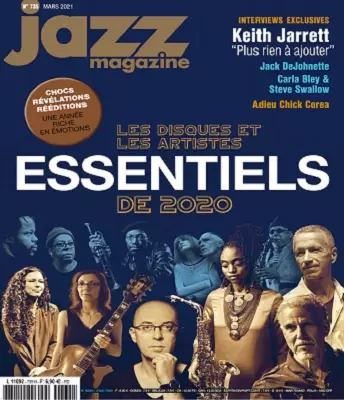 Jazz Magazine N°735 – Mars 2021 [Magazines]