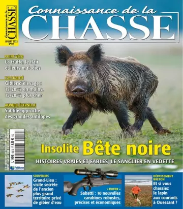 Connaissance De La Chasse N°555 – Juillet 2022 [Magazines]