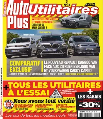 Auto Plus Utilitaires N°15 – Octobre-Décembre 2021 [Magazines]