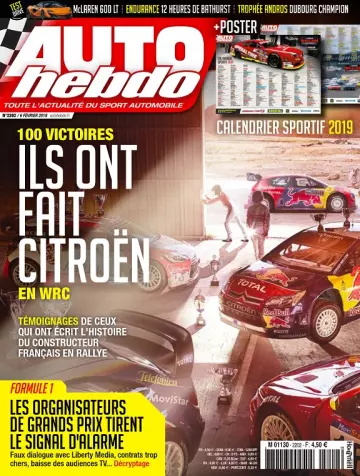 Auto Hebdo N°2202 Du 6 Février 2019 [Magazines]