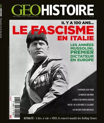 Geo Histoire N°60 – Décembre 2021-Janvier 2022 [Magazines]