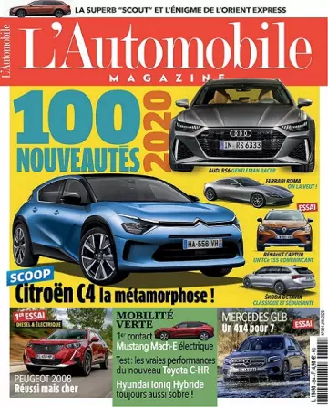 L’Automobile Magazine N°884 – Janvier 2020  [Magazines]