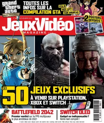 Jeux Vidéo Magazine N°250 – Novembre 2021 [Magazines]