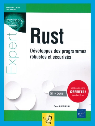 RUST - Developpez des programmes robustes et securises [Livres]