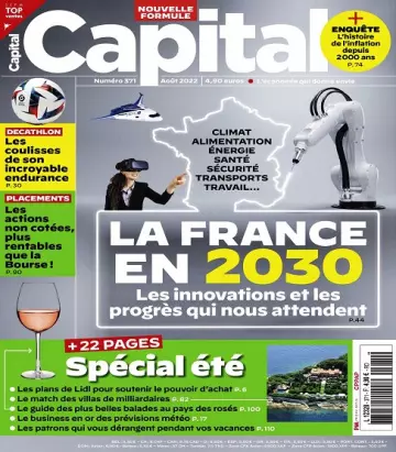 Capital N°371 – Août 2022 [Magazines]