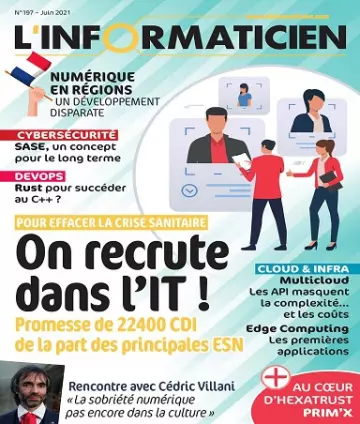 L’Informaticien N°197 – Juin 2021 [Magazines]