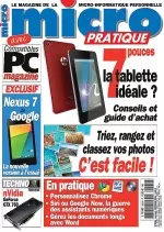 Micro Pratique N°205 – La Tablette idéale ? [Magazines]