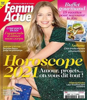 Femme Actuelle N°1892 Du 28 Décembre 2020 [Magazines]