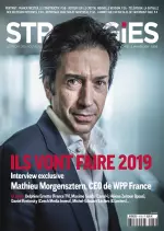 Stratégies N°1976 Du 3 Janvier 2019  [Magazines]