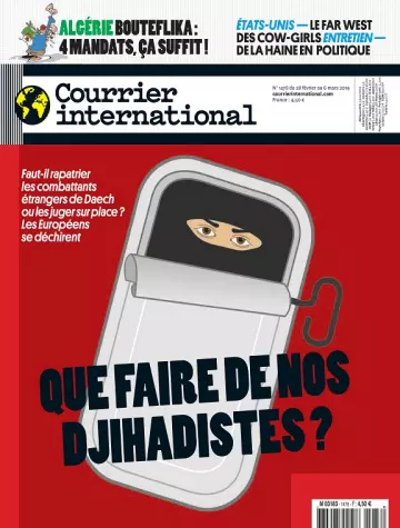 Courrier International N°1478 Du 28 Février au 6 Mars 2019  [Magazines]