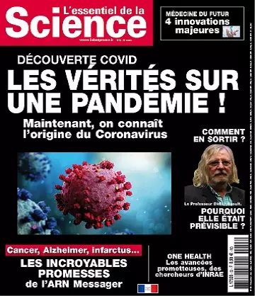 L’Essentiel De La Science N°53 – Juin-Août 2021 [Magazines]