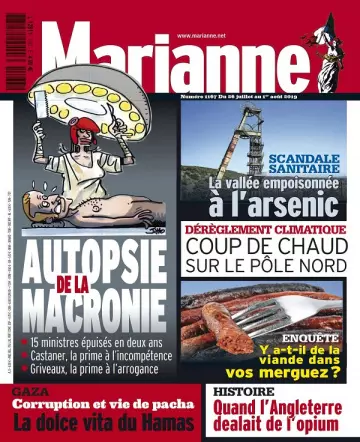 Marianne N°1167 Du 26 Juillet 2019 [Magazines]