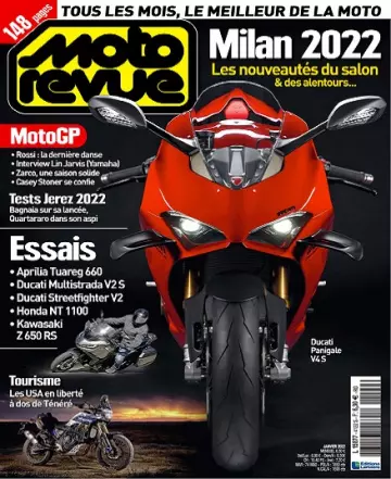 Moto Revue N°4122 – Janvier 2022  [Magazines]