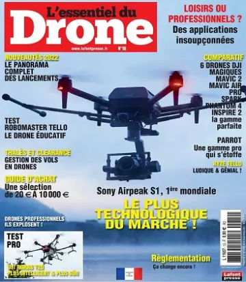 L’Essentiel Du Drone N°18 – Juillet-Septembre 2021  [Magazines]