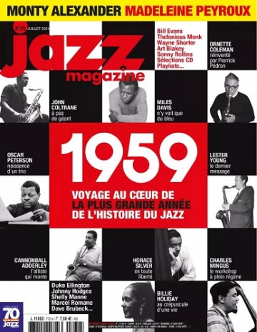 Jazz Magazine N°771 – Juillet 2024 [Magazines]