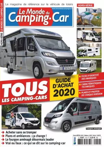 Le Monde du Camping-Car Hors-Série - N°19 2019 [Magazines]