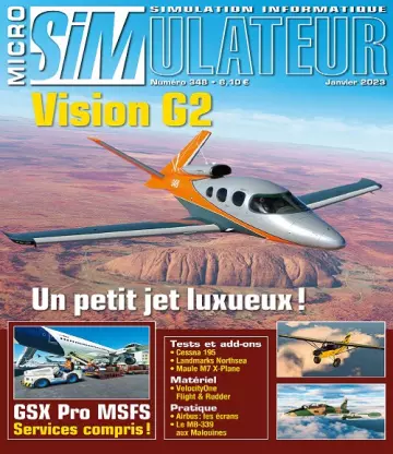 Micro Simulateur N°348 – Janvier 2023 [Magazines]