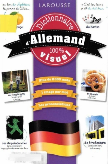 Dictionnaire de d'allemand 100% visuel [Livres]