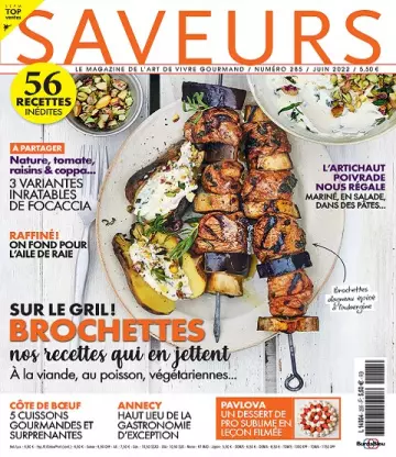 Saveurs N°285 – Juin 2022 [Magazines]