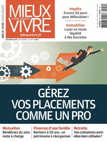 Mieux Vivre Votre Argent N°450 - Décembre 2019 [Magazines]