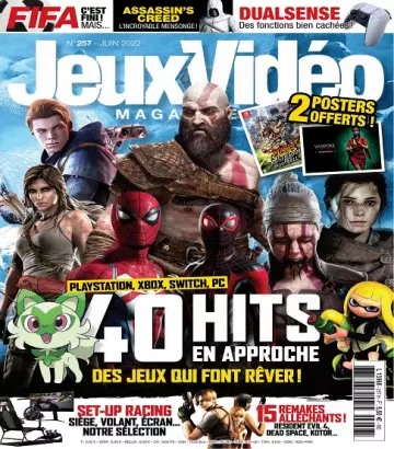 Jeux Vidéo Magazine N°257 – Juin 2022 [Magazines]