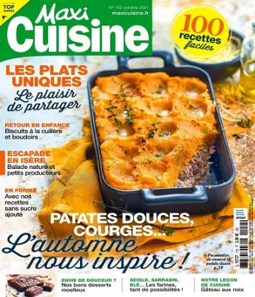 Maxi Cuisine N°152 – Octobre 2021 [Magazines]