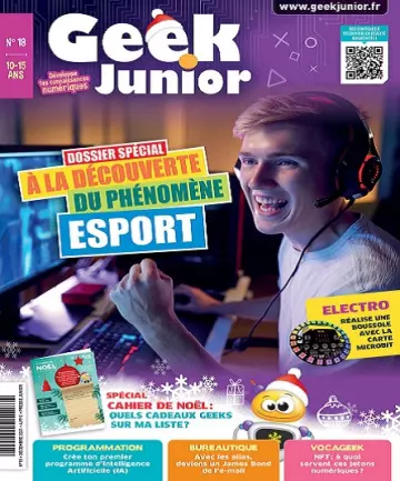 Geek Junior N°18 – Décembre 2021 [Magazines]