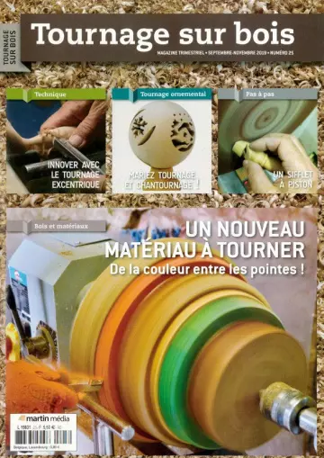 Tournage sur bois N°25 - Septembre-Novembre 2019 [Magazines]