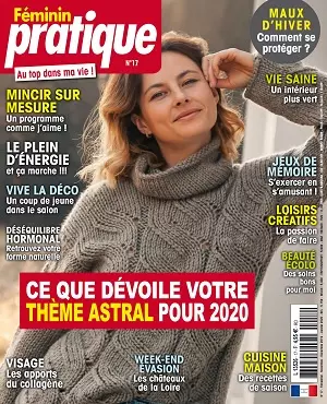 Féminin Pratique N°17 – Novembre-Décembre 2019  [Magazines]