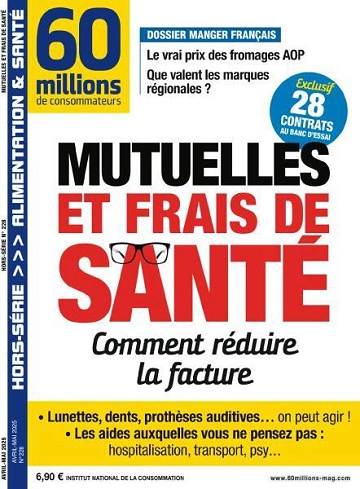 60 Millions de Consommateurs Hors-Série - Avril-Mai 2025  [Magazines]