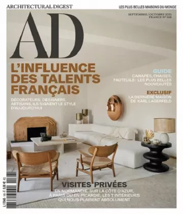 AD Architectural Digest N°168 – Septembre-Octobre 2021 [Magazines]