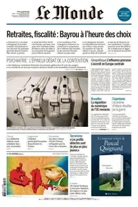 Le Monde du Mardi 14 Janvier 2025 [Journaux]