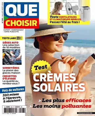 Que Choisir N°593 – Juillet-Août 2020  [Magazines]