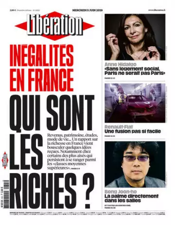 Libération Du Mercredi 5 Juin 2019  [Journaux]