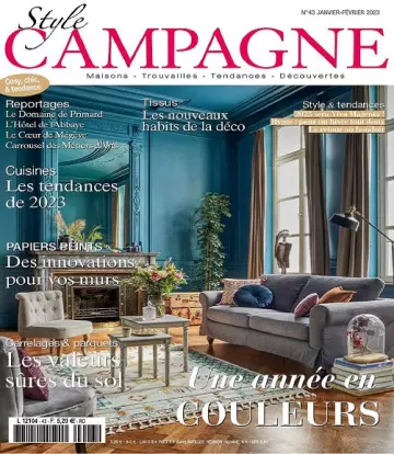 Style Campagne N°43 – Janvier-Février 2023 [Magazines]