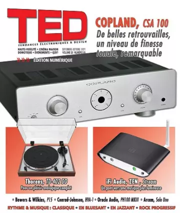 TED Magazine – Septembre-Octobre 2021 [Magazines]