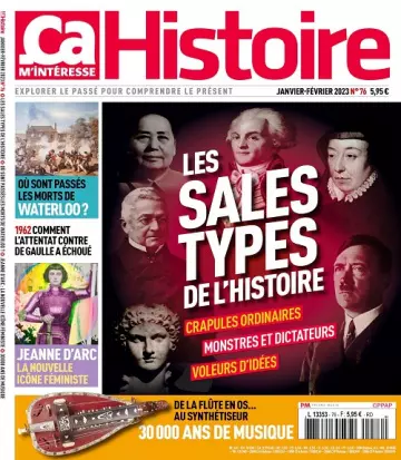 Ça M’Intéresse Histoire N°76 – Janvier-Février 2023 [Magazines]