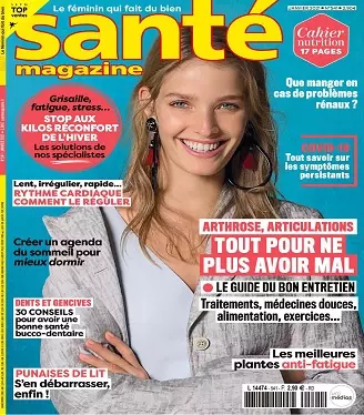 Santé Magazine N°541 – Janvier 2021 [Magazines]