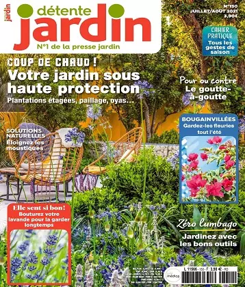 Détente Jardin N°150 – Juillet-Août 2021  [Magazines]