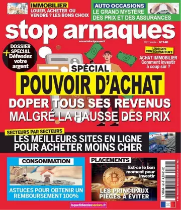 Stop Arnaques N°146 – Septembre-Novembre 2022 [Magazines]